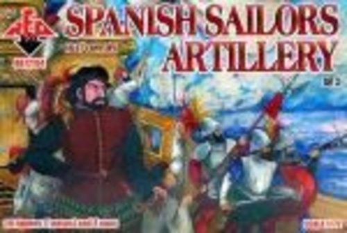 Red Box Spanish Sailor Artillery,16-17th century 1:72 (RB72104)