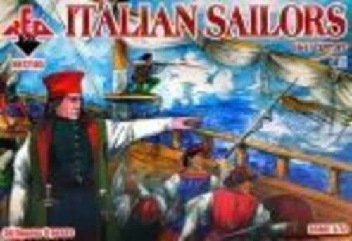 Red Box Italian Sailors, 16-17th century,set 1 1:72 (RB72105)