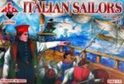 Red Box Italian Sailors,16-17th century,set 2 1:72 (RB72106)