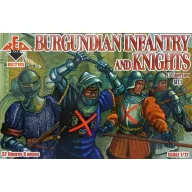   Red Box Burgundian infantry a.knights,15th centu set 1 1:72 (RB72109)