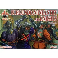   Red Box Burgundian infantry a.knights,15th centu set 2 1:72 (RB72110)