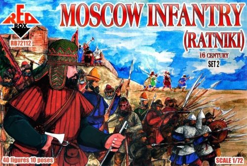 Red Box Moscow infantry(ratniki)16 cent.,Set 2 1:72 (RB72112)