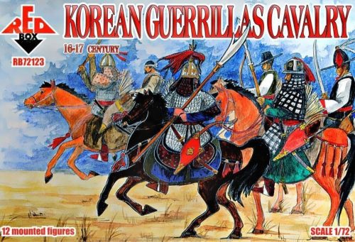 Red Box Korean guerrillas cavalry,16-17th centur 1:72 (RB72123)