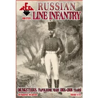   Red Box Russian line infantry(Musketeers)1805-08 1:72 (RB72131)