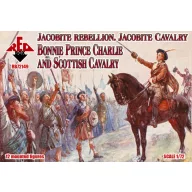   Red Box Jacobite Rebellion. Jacobite Cavalry. Bonnie Prince Charlie and Scottish Cavalry 1:72 (RB72149)