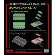   Rye Field Model Workable track links for LEOPARD 2A5/A6/A7 (3D printed ) 1:35 (2022)
