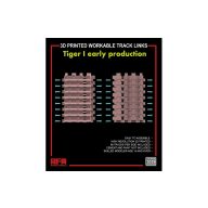   Rye Field Model 3D printed Workable track links for Tiger I early 1:35 (2029)