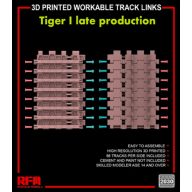   Rye Field Model 3D printed Workable track links for Tiger I late 1:35 (2030)