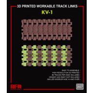   Rye Field Model 3D printed Workable track links for KV-1 1:35 (2037)