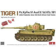   Rye Field Model Tiger I initial production early 1943 without interior 1:35 (5001U)