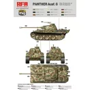 Rye Field Model Panther Ausf.G Early/Late productions 1:35 (5018)