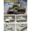 Rye Field Model SHERMAN M4A3E8 W/Workable Track links 1:35 (5028)