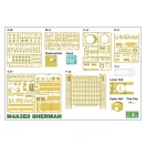 Rye Field Model SHERMAN M4A3E8 W/Workable Track links 1:35 (5028)