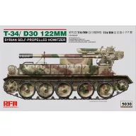   Rye Field Model T-34/D-30 122MM SYRIAN SELF-PROPELLED HOWITZER 1:35 (5030)