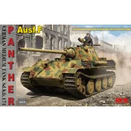   Rye Field Model Panther Ausf.F w/workable track links 1:35 (5045)