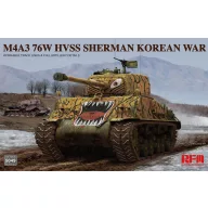 Rye Field Model M4A3 76w hvss Sherman Korean war 1:35 (5049)
