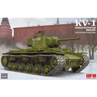   Rye Field Model KV-1 Reinforced Cast Turret Tank Model 1942 1:35 (5056)