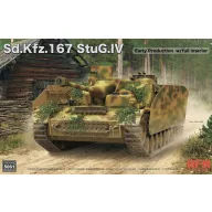   Rye Field Model Sd.Kfz.167 StuG.IV Early Production w/full interior & workable track links 1:35 (5061)
