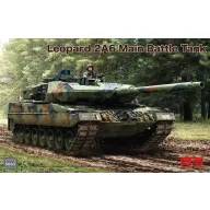   Rye Field Model Leopard 2A6 Main Battle Tank with workabletrack links (without interior) 1:35 (5065)