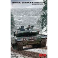   Rye Field Model Leopard 2A6 Main Battle Tank with FULL INTERIOR 1:35 (5066)