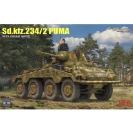   Rye Field Model Sd.kfz 234/2 Puma w/ Engine Parts 1:35 (5110)