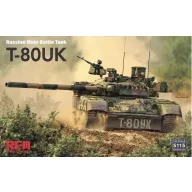 Rye Field Model T-80UK Russian MBT 1:35 (5115)