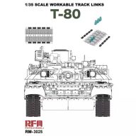 Rye Field Model Workable Track Links for T-80 1:35 (RFM3025)