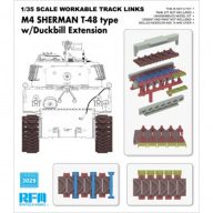   Rye Field Model M4 Sherman T-48 Type w/ Duckbill Extension 1:35 (RFM3029)