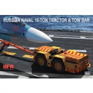   Rye Field Model Russian Naval 10-Ton Tractor & Tow Bar 1:48 (RFM4802)