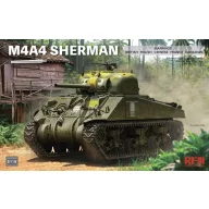   Rye Field Model M4A4 Sherman with Workable Tracks & Metal Barrel 1:35 (RFM5119)