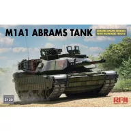  Rye Field Model M1A1 Abrams Tank Ukraine Update Version with Workable Tracks 1:35 (RFM5120)