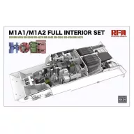   Rye Field Model M1A1/M1A2 Abrams Tank Full Interior Set (Without Tank Kit) 1:35 (RFM5121)