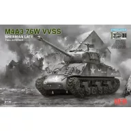   Rye Field Model M4A3 76W VVSS Sherman Late Standard Version Full Interior 1:35 (RFM5135)