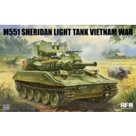  Rye Field Model M551 Sheridan Light Tank Vietnam War 1:35 (RFM5142)