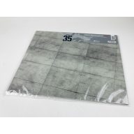   Red Fox Studio Concrete Base Rectangular Type 5 380x320mm (Universal) 1:35 (RFSDB-35001)