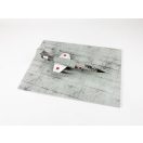 Red Fox Studio Concrete Base Square Type 2 300x230mm (Universal) 1:72 (RFSDB-72010)