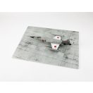 Red Fox Studio Concrete Base Square Type 2 300x230mm (Universal) 1:72 (RFSDB-72010)