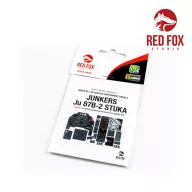   Red Fox Studio Junkers Ju 87B-2 Stuka (for Trumpeter Kit) 1:24 (RFSQS-24008)