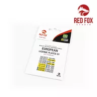   Red Fox Studio European Lincense plates vol.01 1:48 (RFSQS-24012)