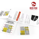 Red Fox Studio European Lincense plates vol.01 1:48 (RFSQS-24012)