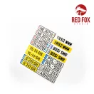Red Fox Studio European Lincense plates vol.01 1:48 (RFSQS-24012)