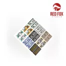 Red Fox Studio USA License plates vol.02 1:48 (RFSQS-24014)