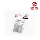 Red Fox Studio European Lincense plates vol.04 1:48 (RFSQS-24017)
