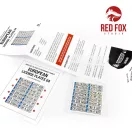 Red Fox Studio European Lincense plates vol.04 1:48 (RFSQS-24017)