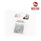 Red Fox Studio European Lincense plates vol.05 1:48 (RFSQS-24018)