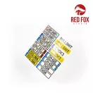 Red Fox Studio Unique License plates vol.01 (EU form) 1:48 (RFSQS-24019)