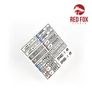 Red Fox Studio Arabic License Plates vol.01 1:48 (RFSQS-24021)