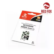   Red Fox Studio Mitsubishi A6M2b Zero Fighter (Model 21) (for Tamiya kit) 1:32 (RFSQS-32037)