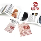 Red Fox Studio 3D Resin Foundry Numeral & Letters for USSR AFV’s vol. 01 1:35 (RFSQS-35015)