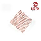 Red Fox Studio 3D Resin Foundry Numeral & Letters for British AFV’s vol.01 1:35 (RFSQS-35016)